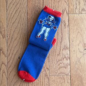 Sourpuss Blue and Red Sailor Socks